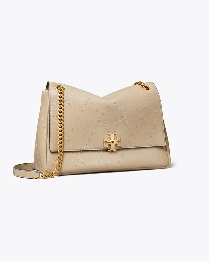 Tory Burch Damen Gesteppte Charlie Schultertasche Soft
