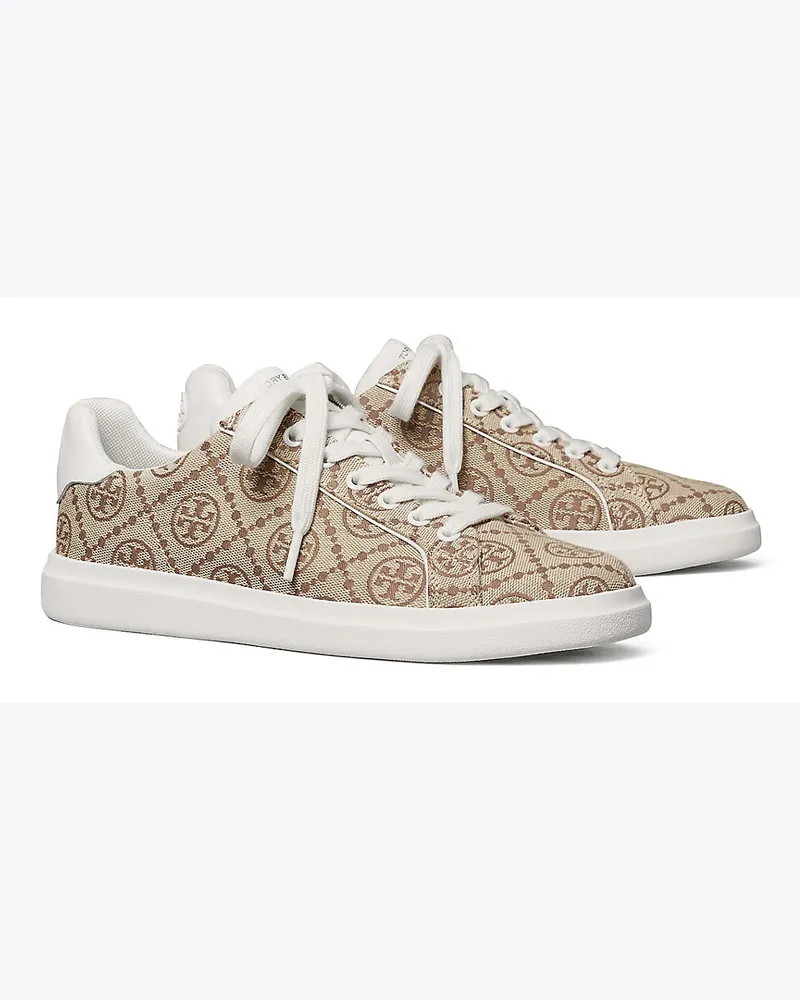 Tory Burch Howell Court Sneaker Mit T-Monogramm Hazelnut
