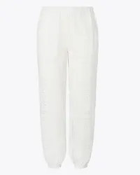 Tory Burch Eyelet Beach Pants White