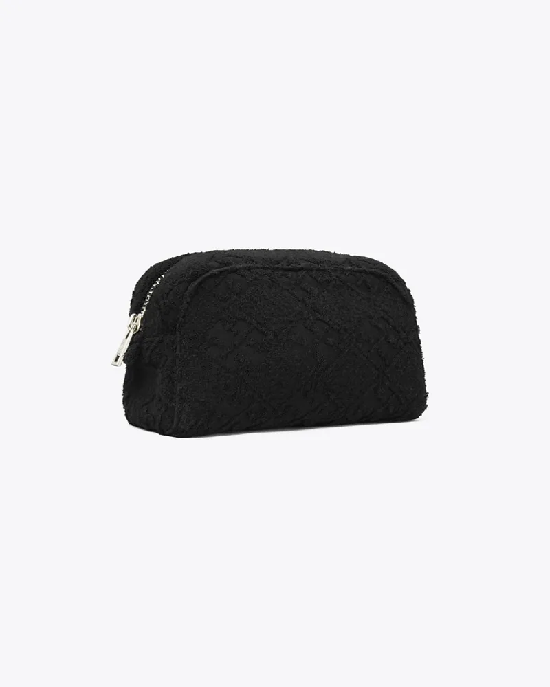 Tory Burch Damen Ella Pouch aus Terry Black