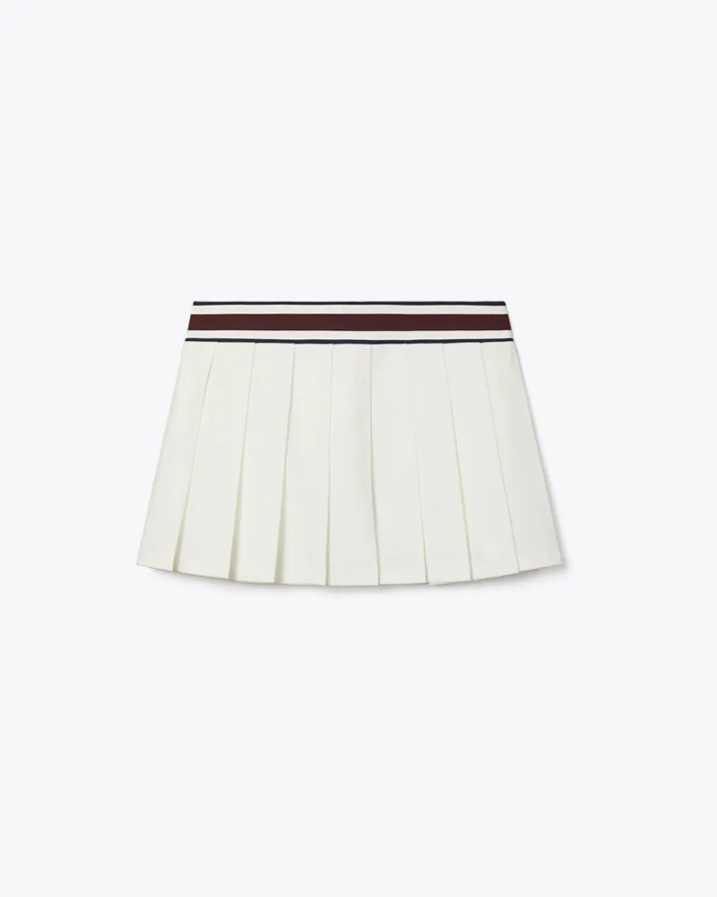 Tory Burch Damen Tennisrock mit Falten Snow