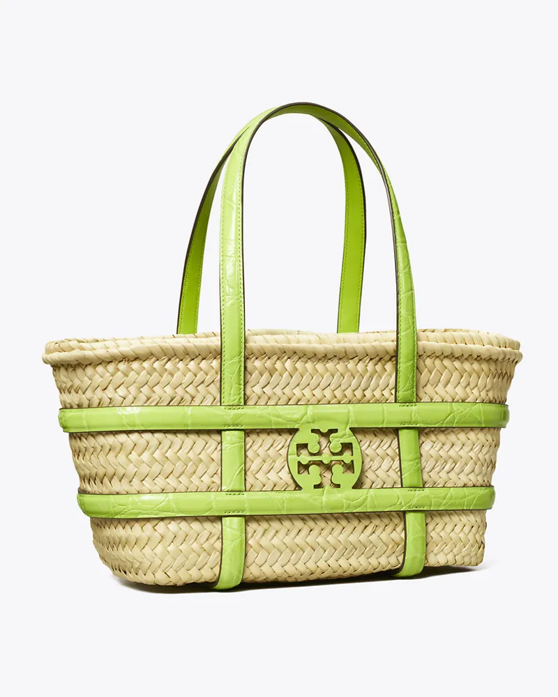 Tory Burch Damen Kleine Ella Korbtasche Bright