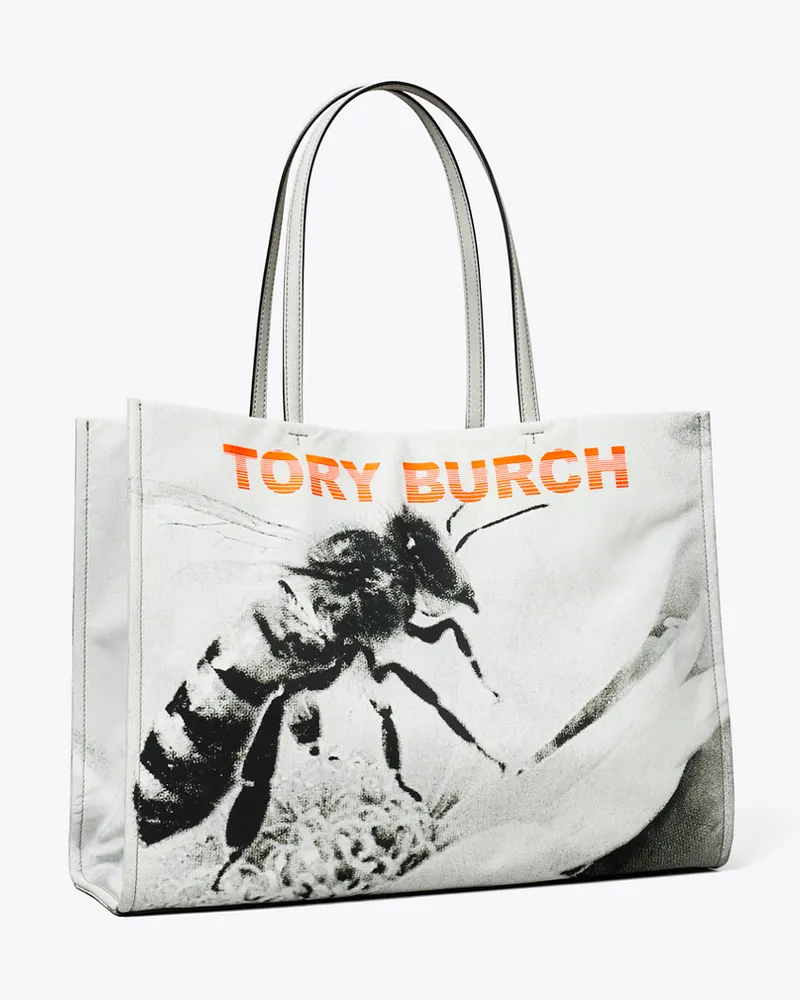 Tory Burch Damen Bedruckte Ella Tote Bag Bee