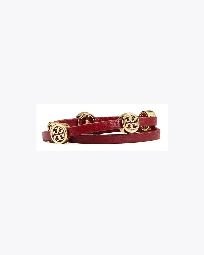 Tory Burch Doppelreihiges Miller Wickelarmband 