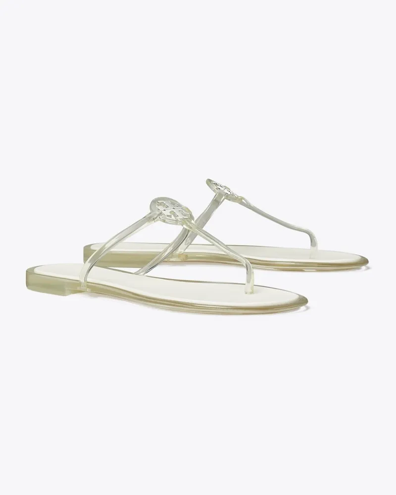 Tory Burch Mini Miller Jelly-Sandale Clear