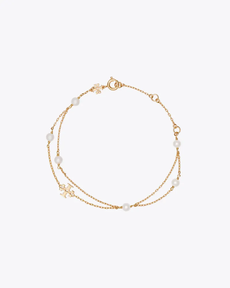 Tory Burch Mehrreihiges Moondance Perlenarmband Tory