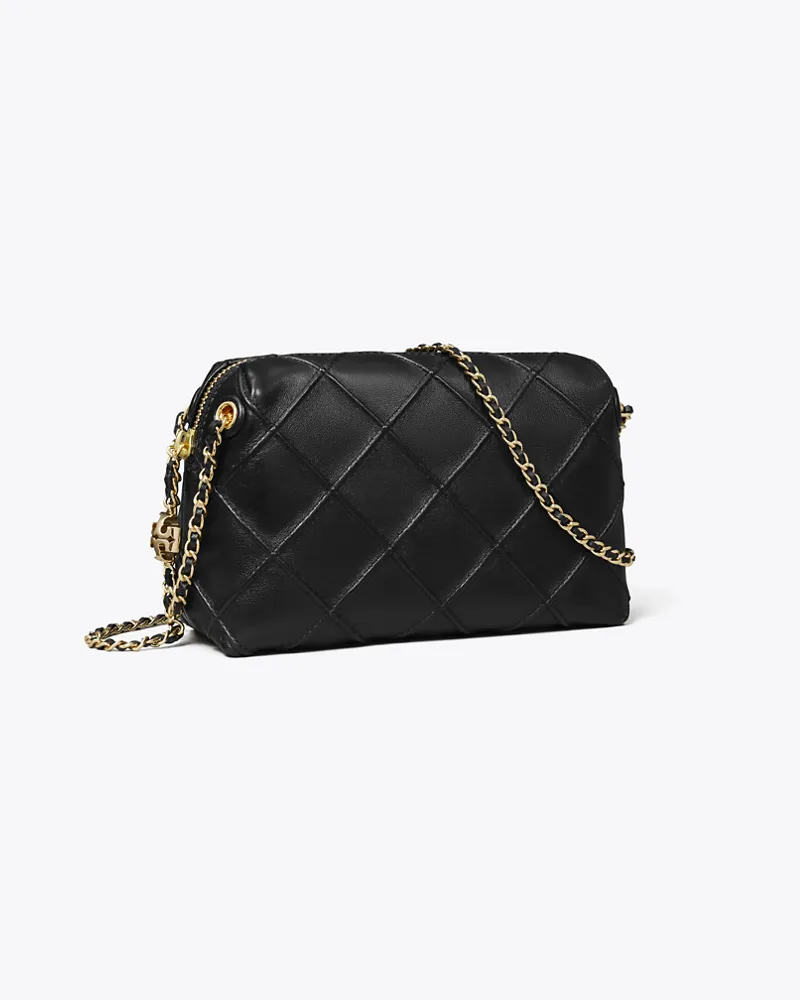 Tory Burch Damen Weiche Fleming Crossbody Bag Black