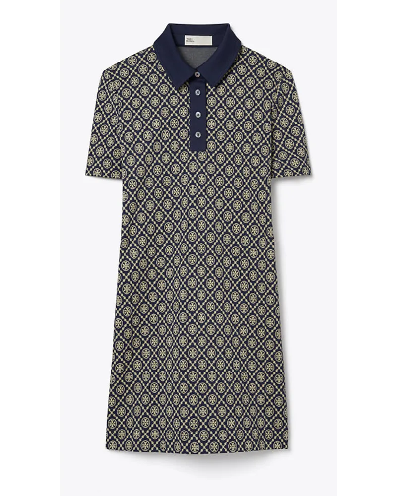 Tory Burch T Monogram Nylon Polo Dress Tory