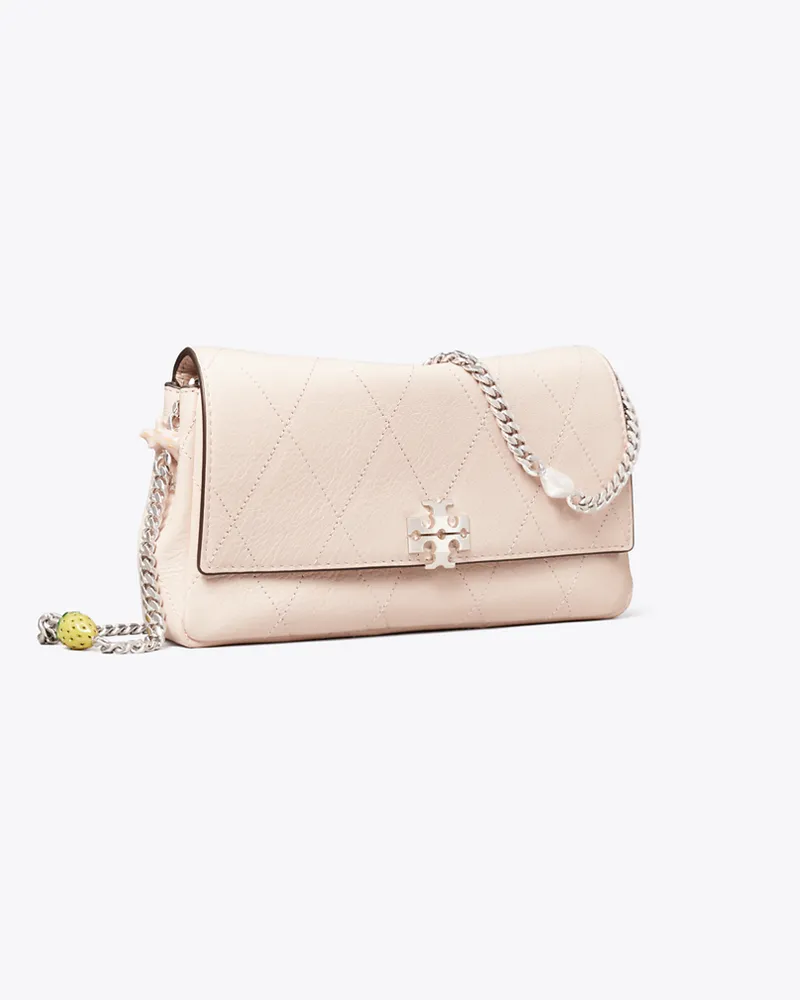 Tory Burch Gesteppte Charlie Crossbody Bag mit Kette Soft