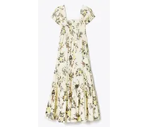 Printed Smocked Dress