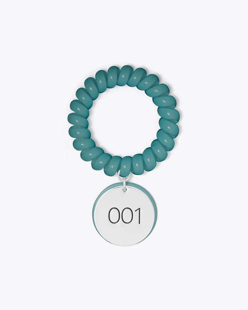 Tory Burch Damen Locker Room Armband Aqua