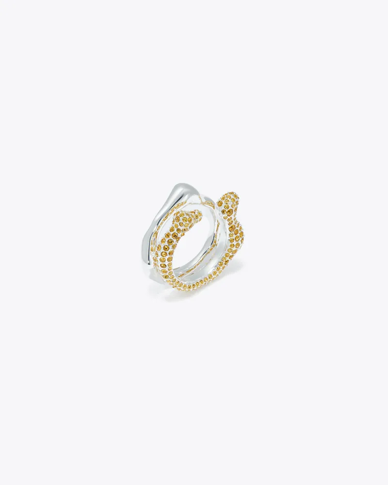 Tory Burch Damen Korallen-Ringset Light
