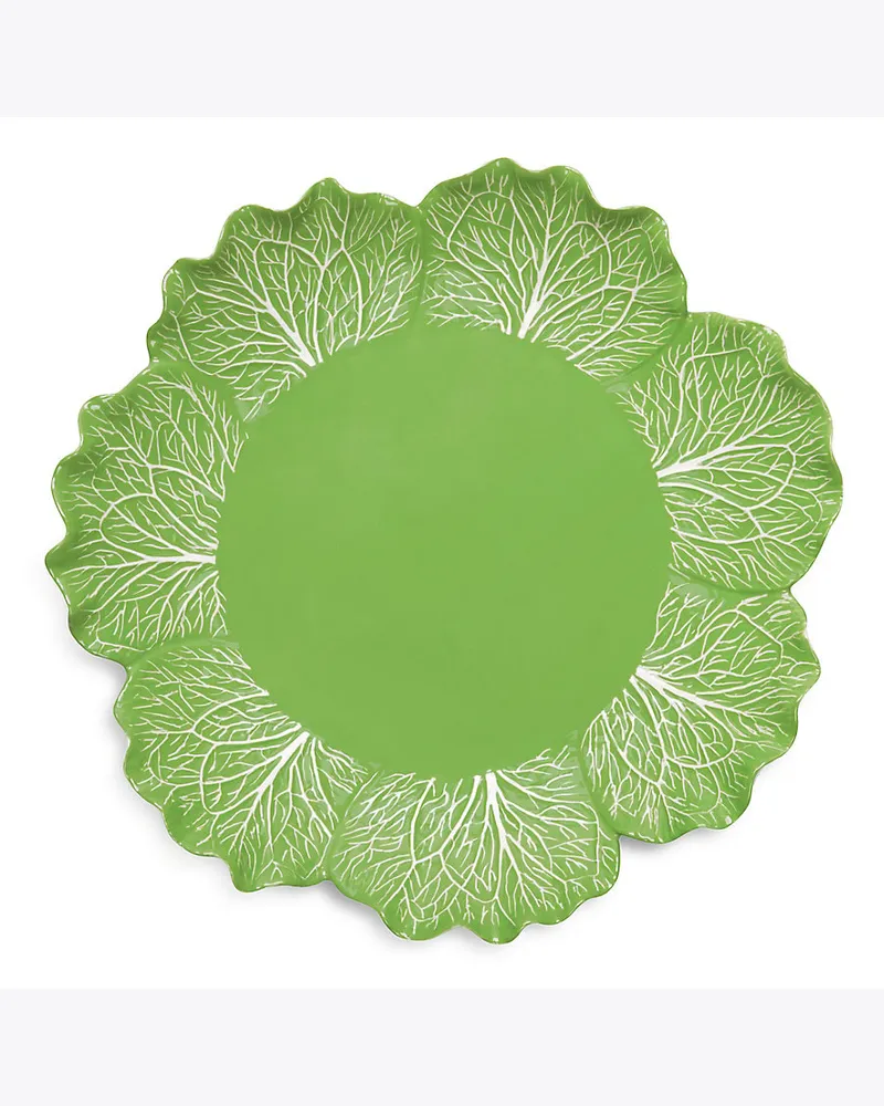 Tory Burch Lettuce Ware Round Platter 