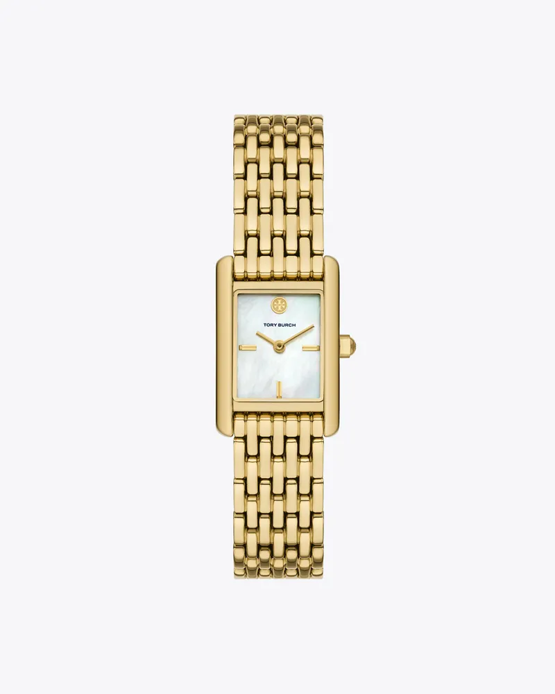 Tory Burch Damen Mini Eleanor Armbanduhr White