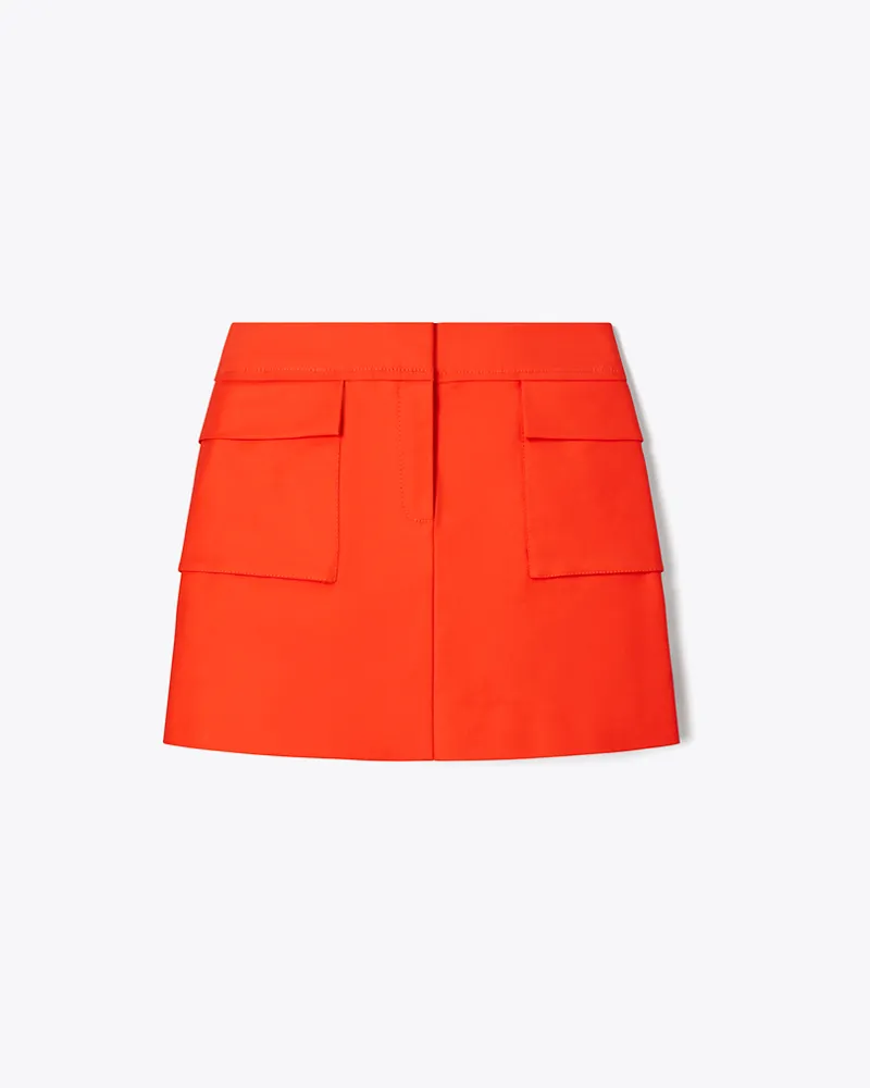 Tory Burch Damen Minirock aus Baumwolle Blazing