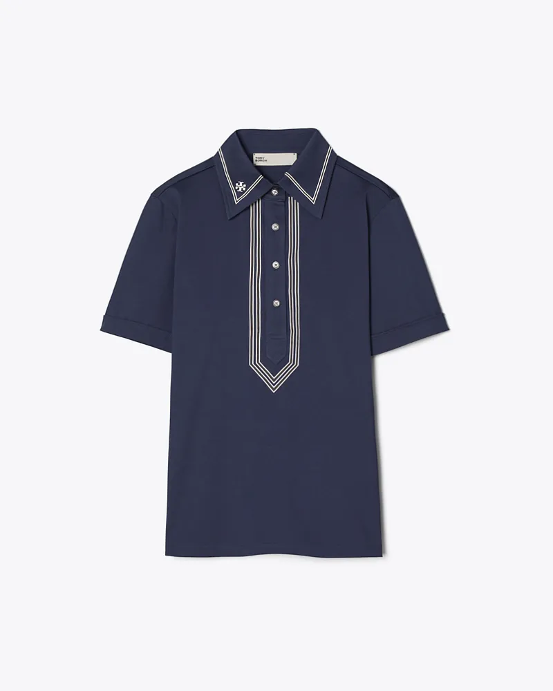 Tory Burch Damen Performance-Polotunika Tory