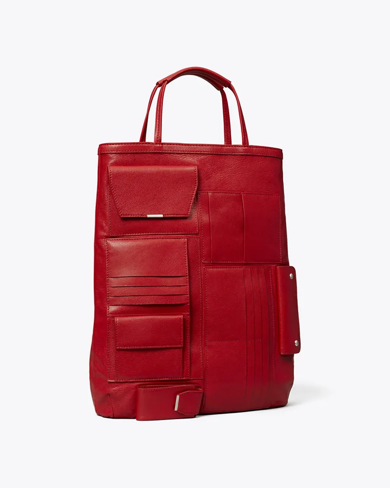 Tory Burch Damen Tote Bag mit mehreren Taschen Royal