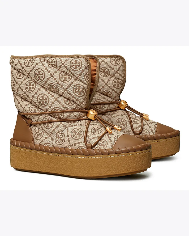 Tory Burch Sleeping Bag Stiefel Mit T-Monogramm Hazel