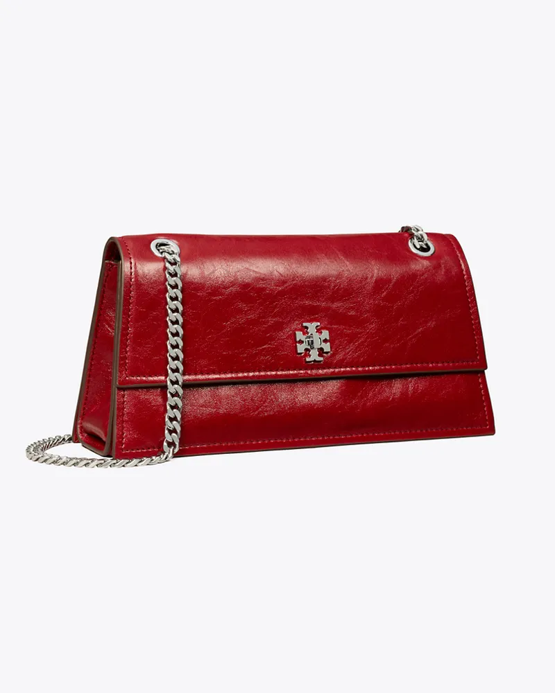 Tory Burch Damen Kira Schultertasche mit Drehverschluss Red