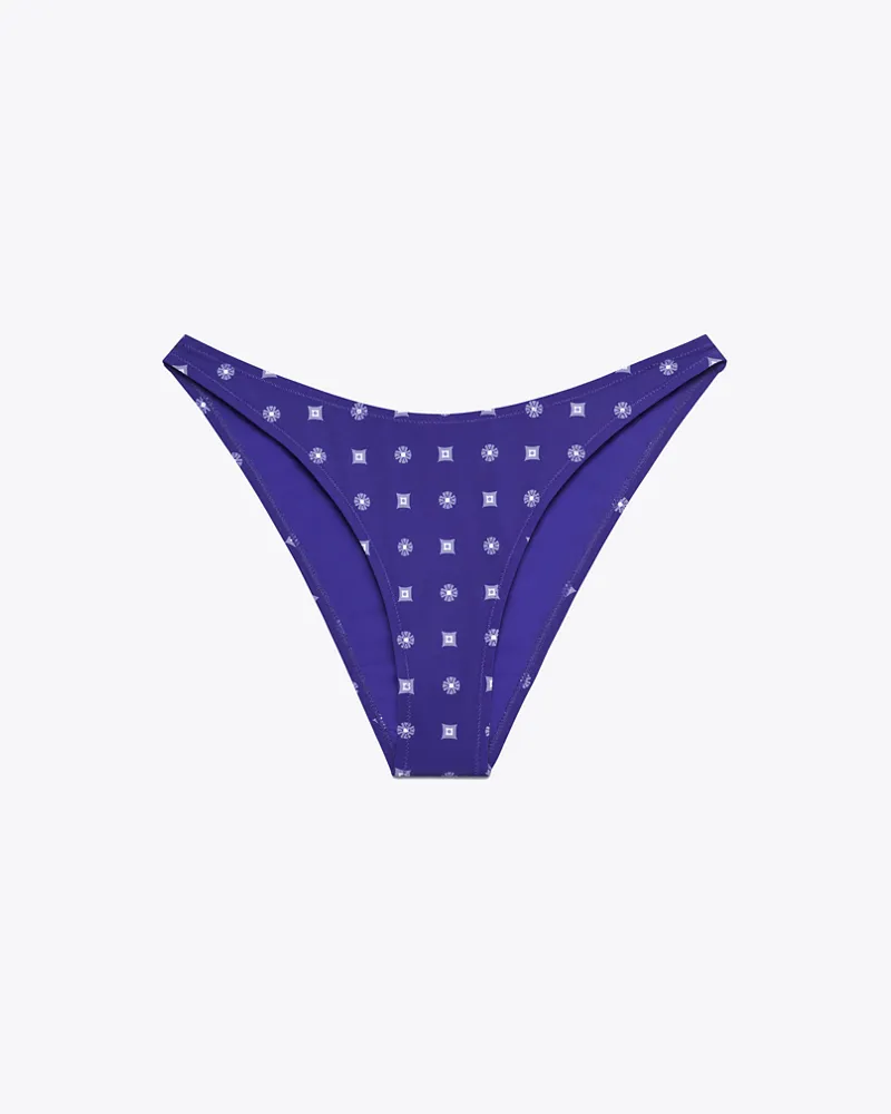 Tory Burch Damen Hochgeschnittenes Bikinihöschen Ballpoint