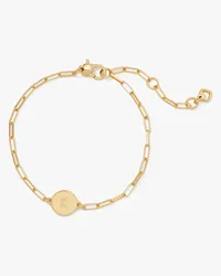 Kate Spade Gliederarmband mit Initiale „k Gold