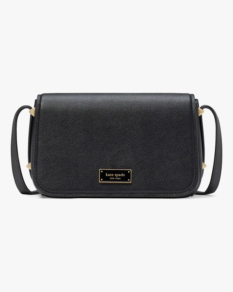 Kate Spade Kate Spade Kleine Liv-Umhängetasche Mit Umschlag für Frauen in Schwarz | Leder Schwarz