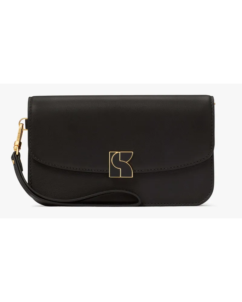 Kate Spade Dakota Handgelenktasche mit Umschlag Black