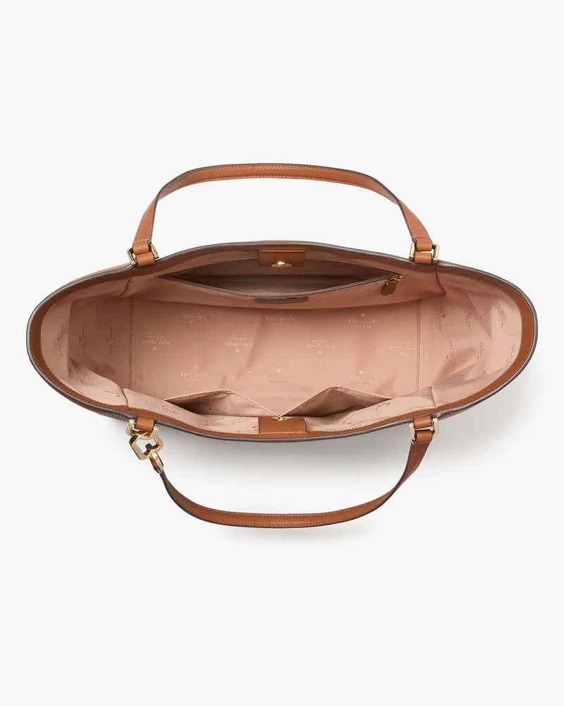 Kate Spade Kate Spade Kayla Große Tote für Frauen in Warmes Lebkuchenbraun | LEDER Warmes