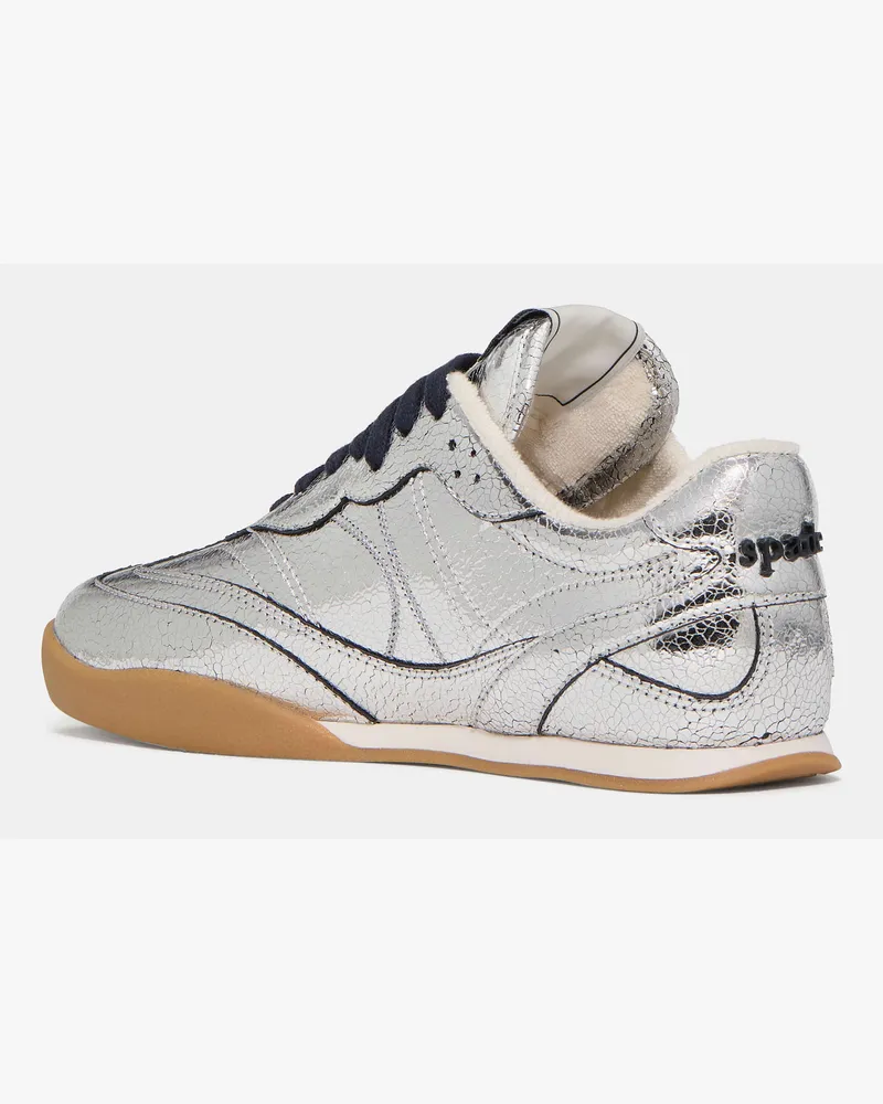 Kate Spade Kate Spade Ks Drift Sneaker für Frauen in Silber/Kapitänsblau, Größe Leder Silber
