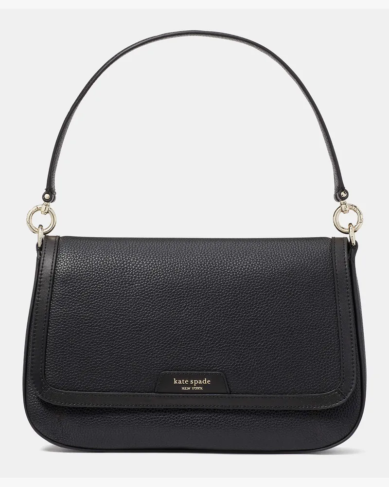 Kate Spade Kate Spade Hudson Schultertasche Mit Umschlag, Wandelbar für Frauen in Schwarz | LEDER Schwarz