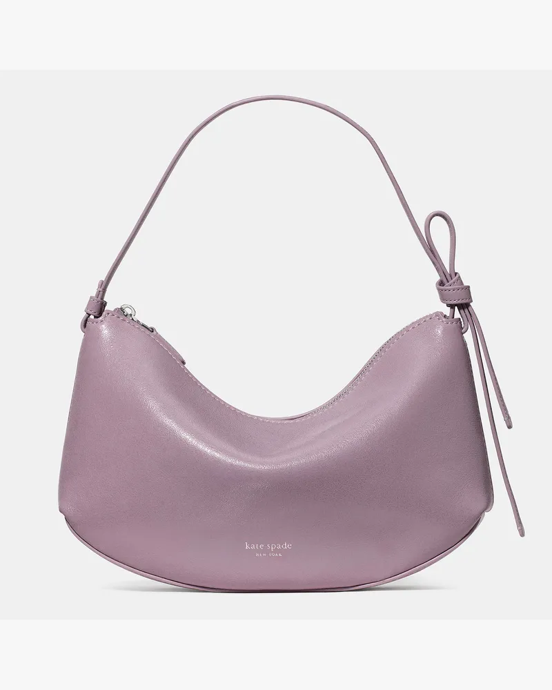 Kate Spade Kate Spade Loop Schultertasche Aus Glattleder für Frauen in Marktviolett Marktviolett