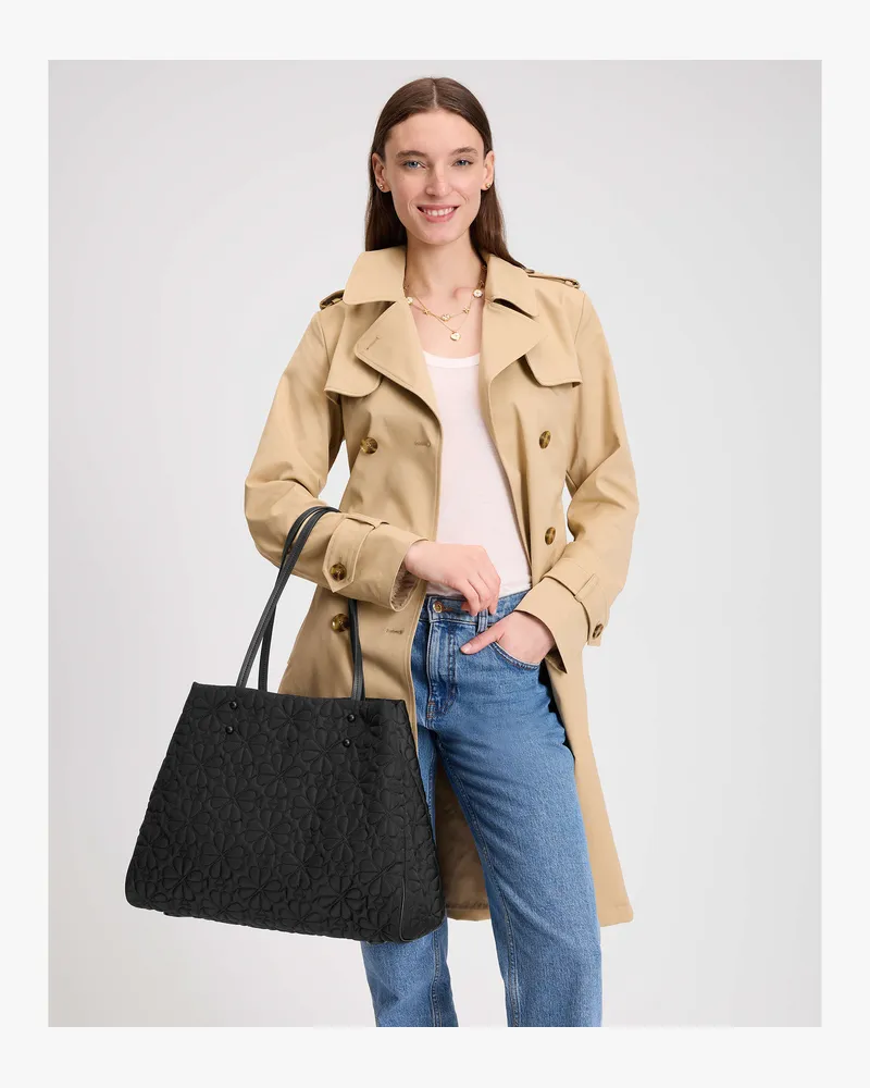 Kate Spade Tilly Tote Bag, Mit Steppmuster, Groß Black
