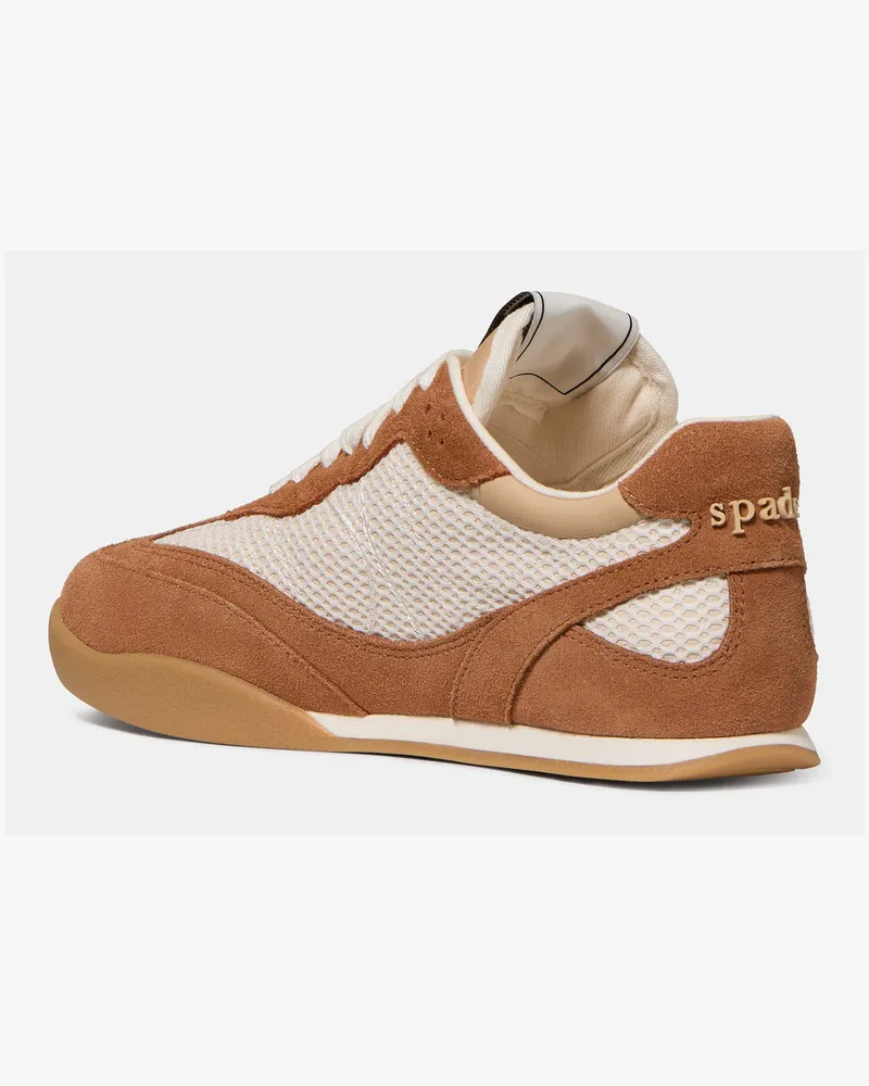 Kate Spade Kate Spade Ks Drift Sneaker für Frauen in Elfenbein/Sattel Mehrfarbig, Größe Wildleder Elfenbein