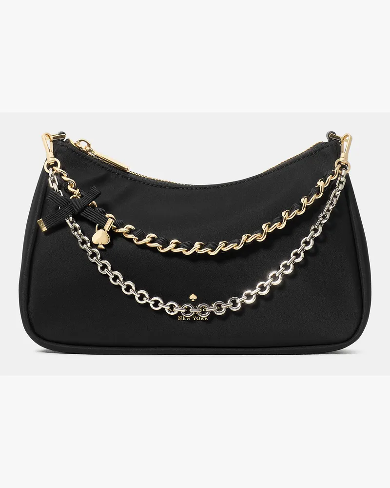 Kate Spade Margot Umhängetasche Aus Nylon, Wandelbar Black