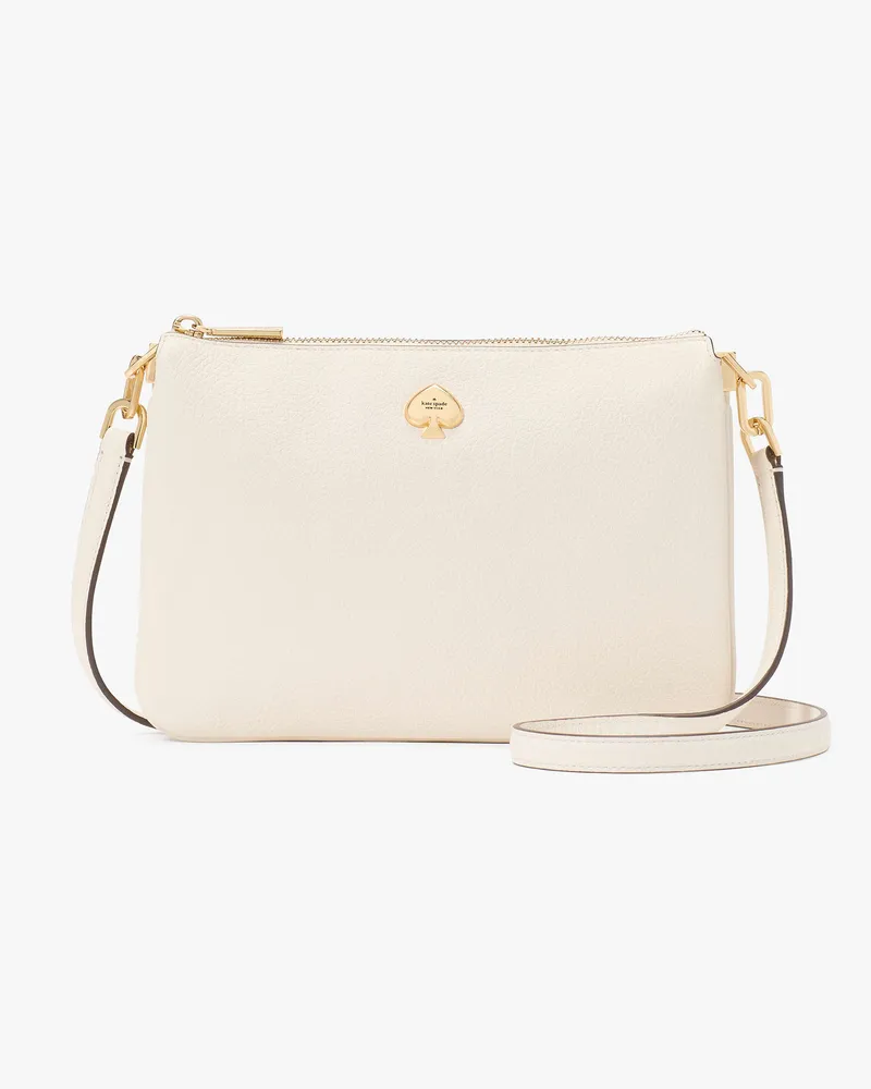 Kate Spade Kayla Kleine Umhängetasche Mit Dreiteiligem Fach Meringue