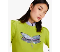 Dragonfly Embellished Pullover