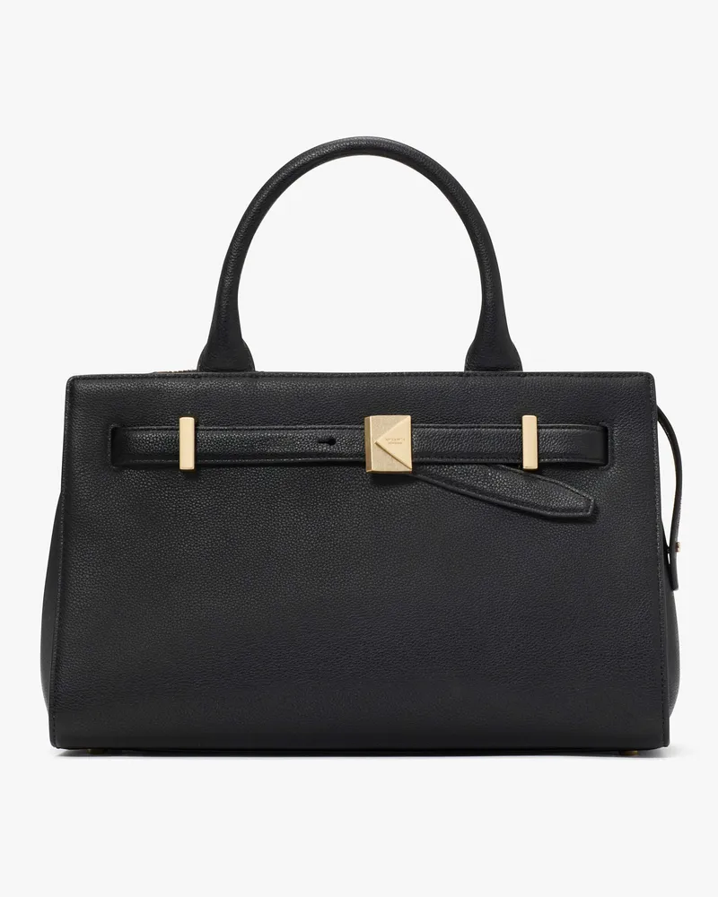 Kate Spade Deco Satchel, Mittelgroß Black
