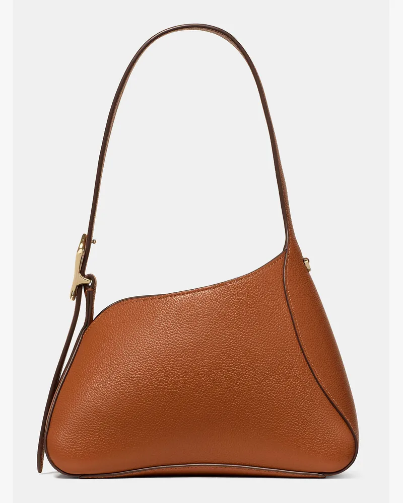 Kate Spade Kate Spade 454 Sculpted Schultertasche für Frauen in Warmes Lebkuchenbraun | Leder Warmes