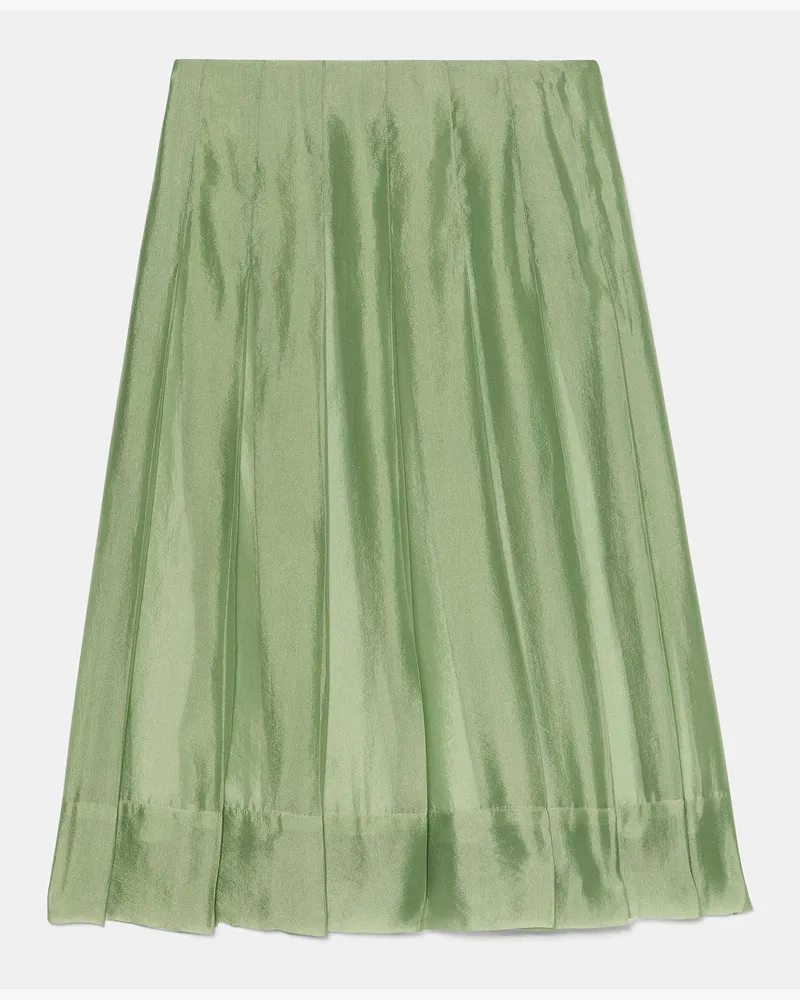 Kate Spade Kate Spade Faltenrock Aus Knitterorganza für Frauen in Venusgrün, Größe Organza Venusgrün