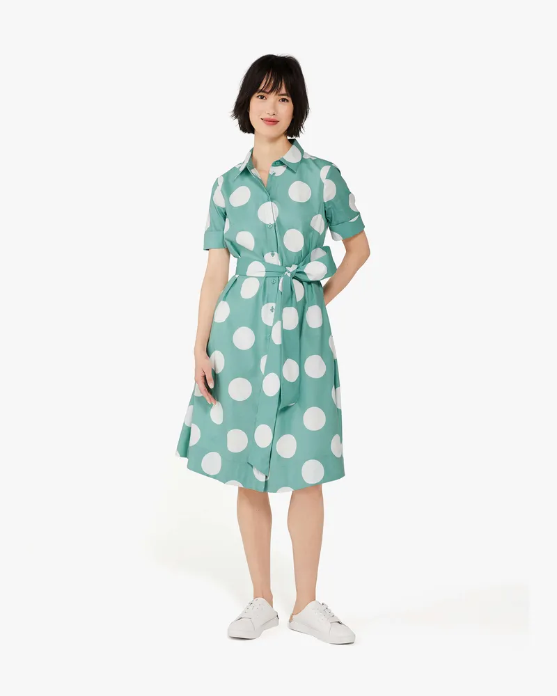 Kate Spade Grand Dot Midi-Hemdkleid Wild