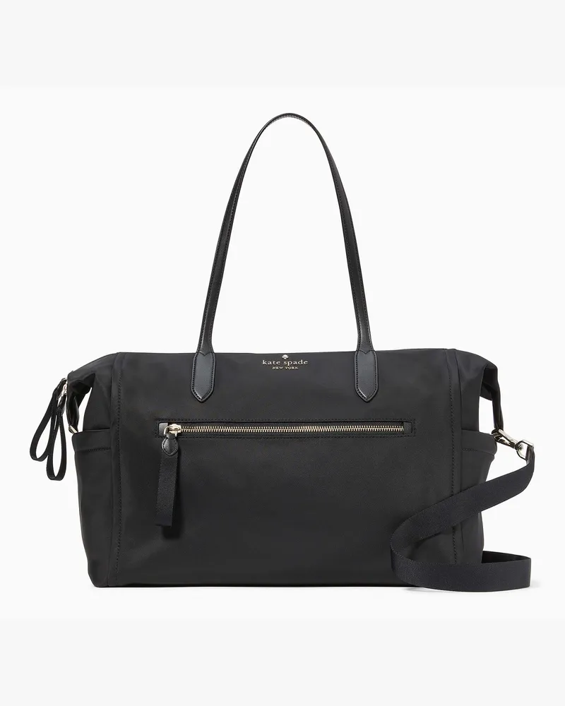 Kate Spade Chelsea Weekender Aus Nylon Black
