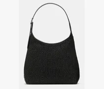 Kate Spade 454 Strohtasche Groß Schultertasche für Frauen in Schwarz | Non