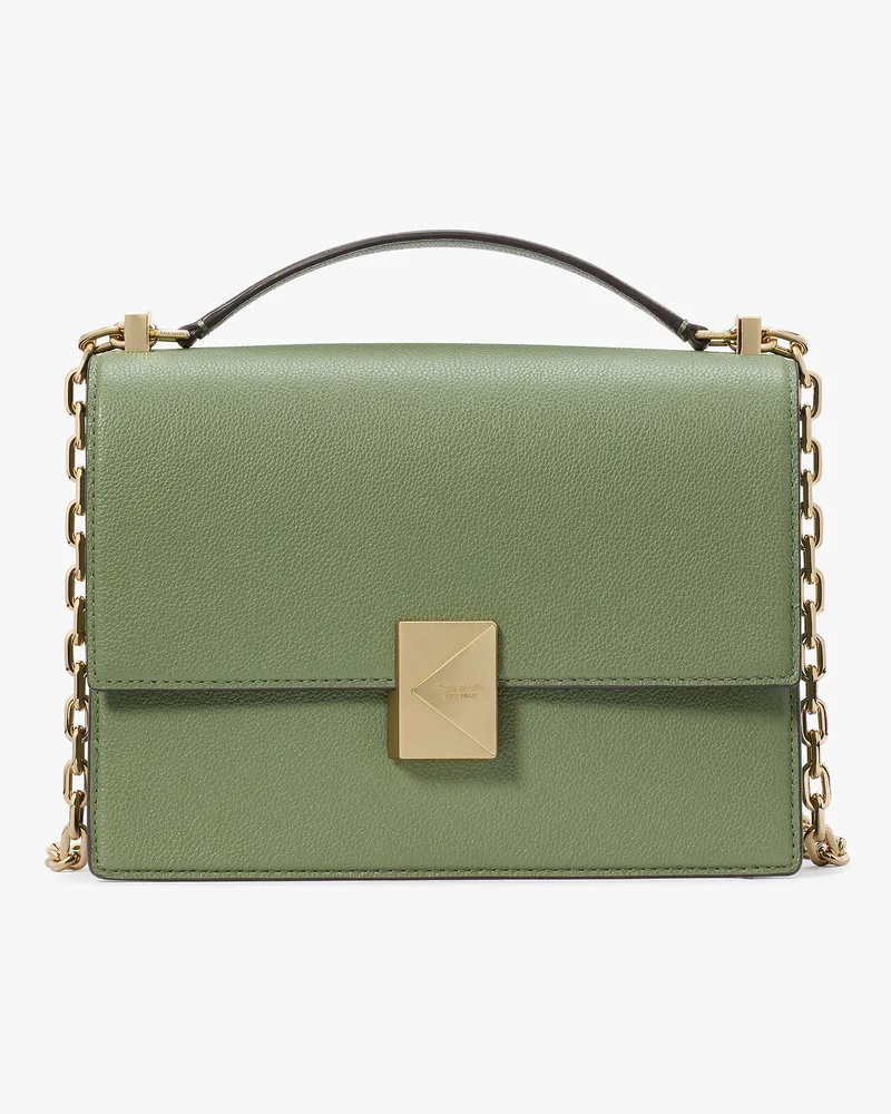 Kate Spade Deco Schultertasche Mit Kette Olive