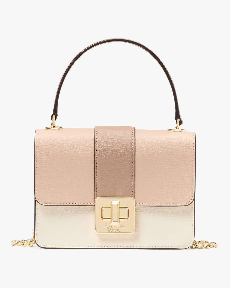 Kate Spade Phoebe Umhängetasche Mit Umschlag Und Drehverschluss, Extraklein Toasted