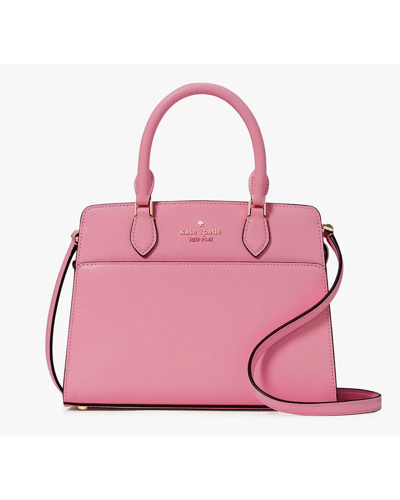 Kate Spade Madison Satchel aus Saffianleder, klein Blossom