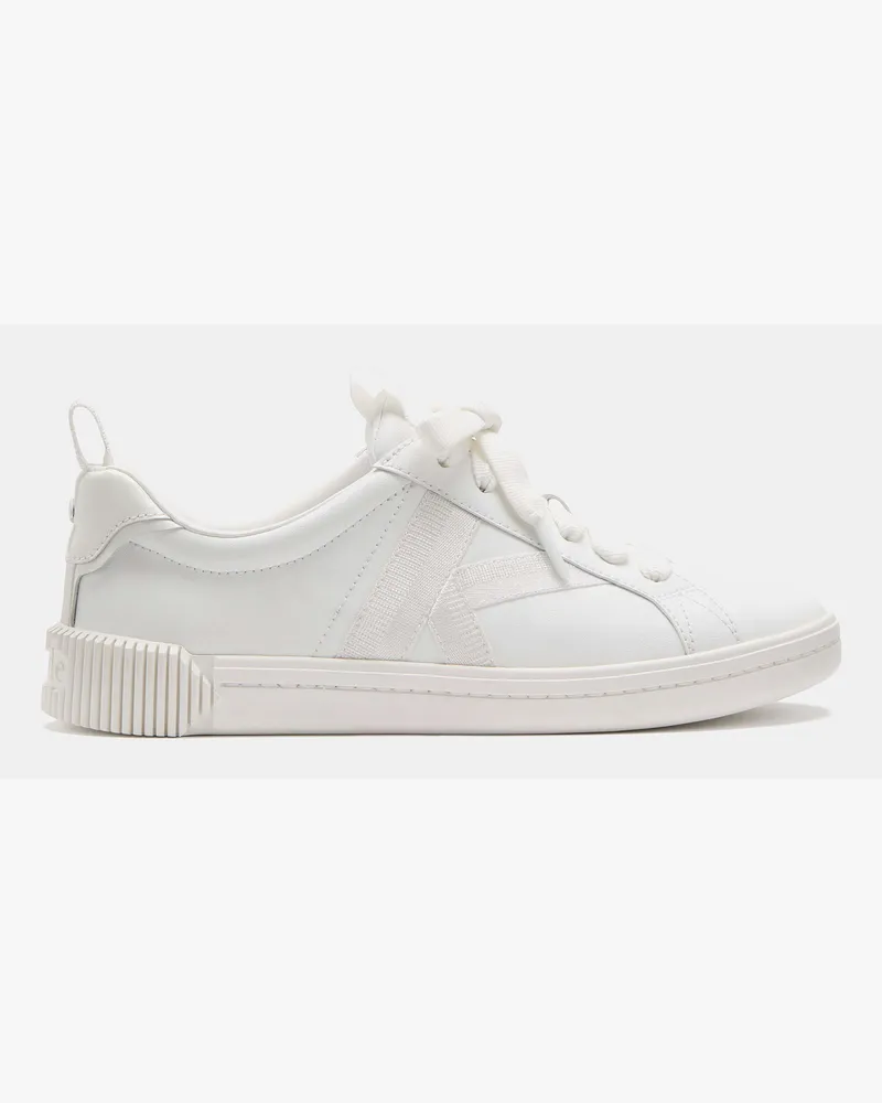 Kate Spade Kate Spade K As In Kate Court Sneaker für Frauen in Reines Weiß, Größe Action Nappa Calf Reines