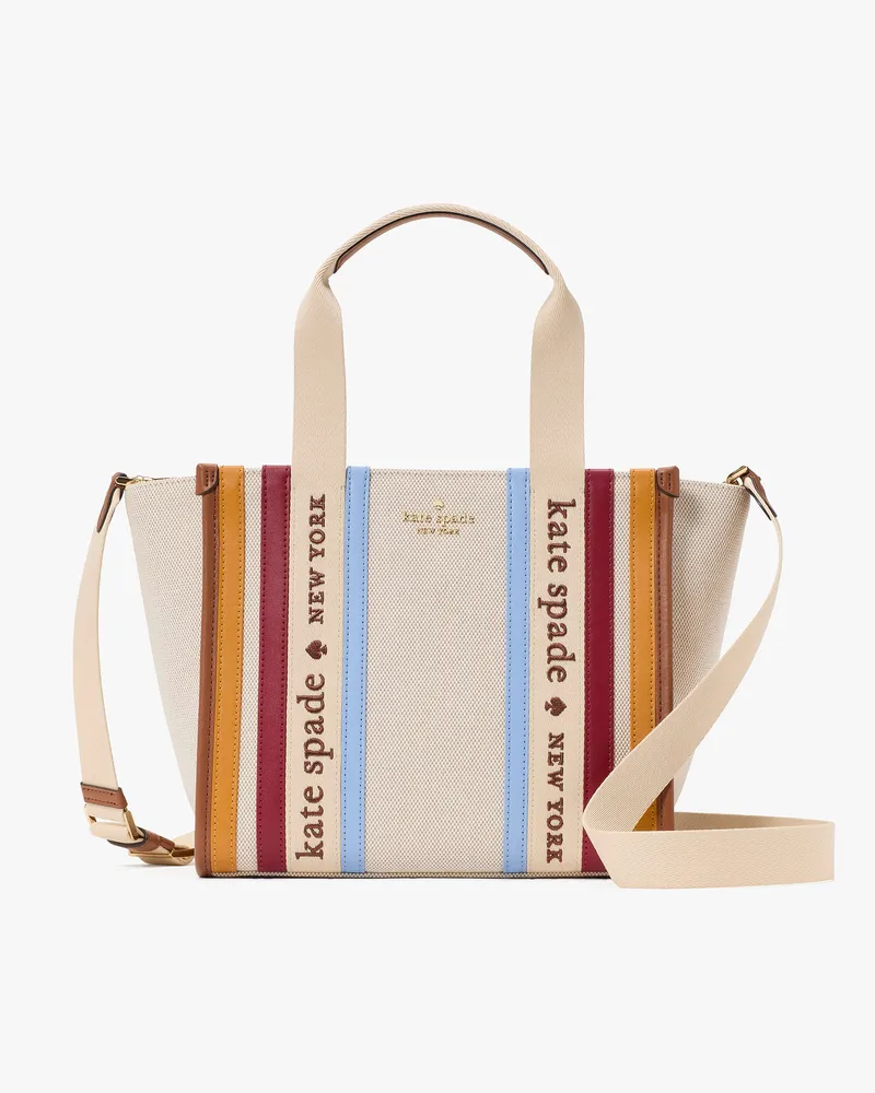 Kate Spade Kip Tote Bag, Klein, Gestreift Multicolor