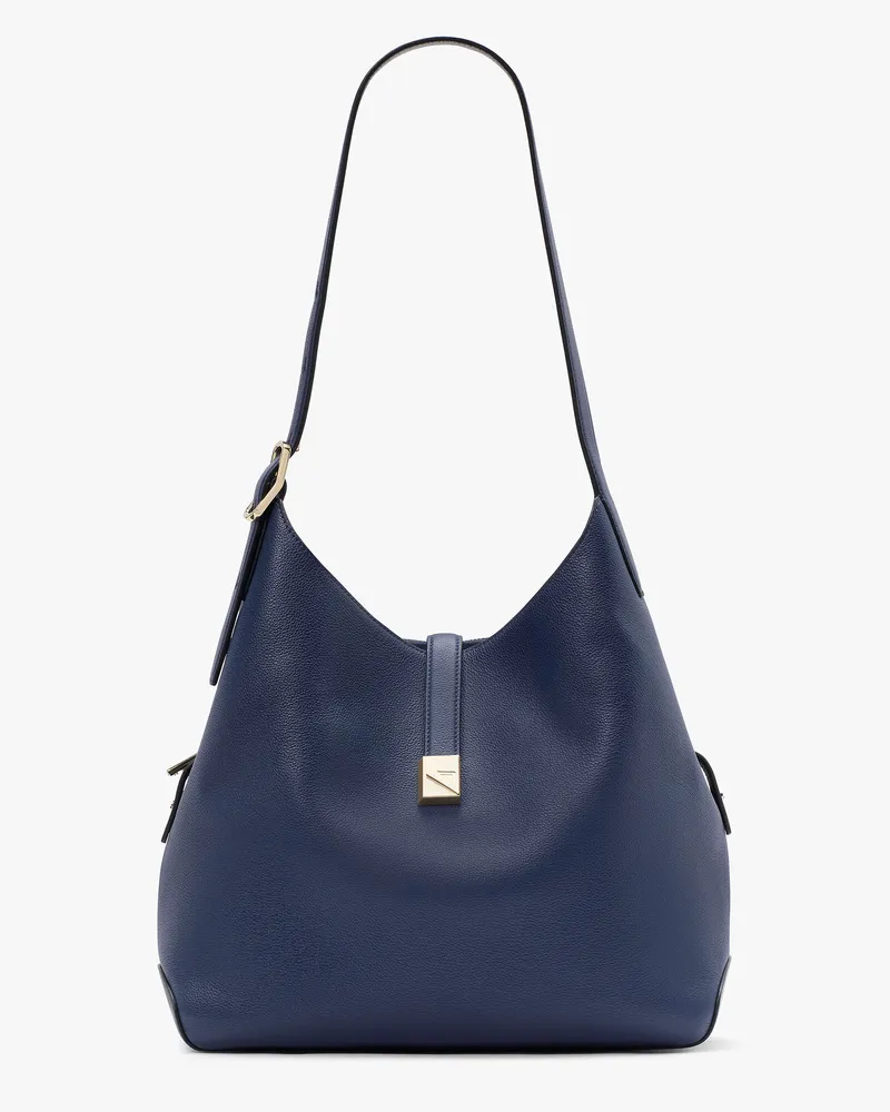 Kate Spade Kate Spade Deco Schultertasche, Groß für Frauen in Pariser Navy | Leder Pariser