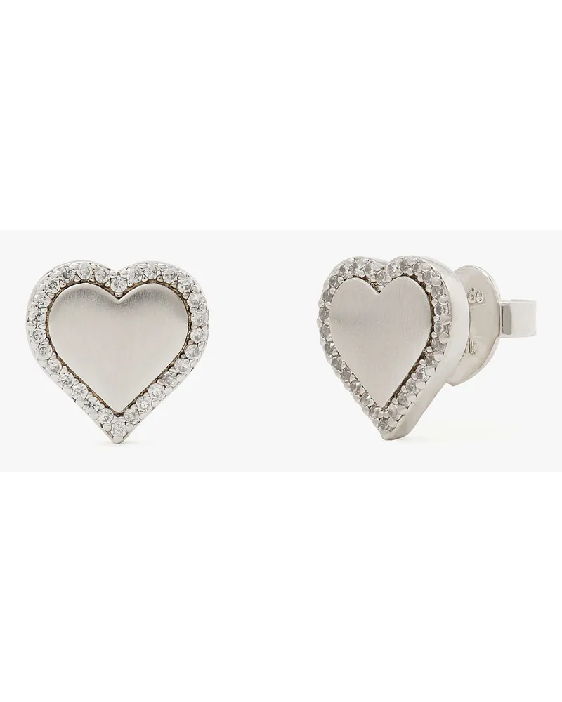 Kate Spade Take Heart Ohrstecker, Set in Geschenkschachtel Clear