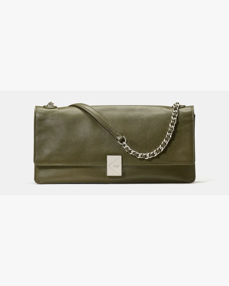 Kate Spade Kate Spade Deco Schultertasche, Weich für Frauen in Seegras | LEDER Seegras